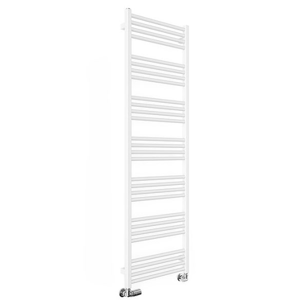 Terma Fiona Matt White Heated Towel Rail 1620 x 500mm - Image 4