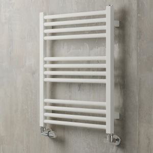 Terma Fiona Matt White Heated Towel Rail 660 x 500mm