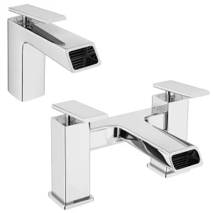 Flare Modern Tap Package (Bath + Basin Tap)