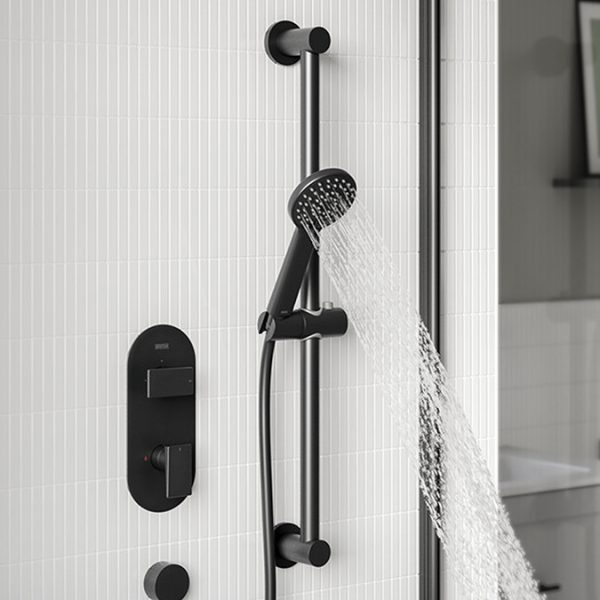 Bristan Frammento Concealed Dual Control Shower Pack    Black - Image 4
