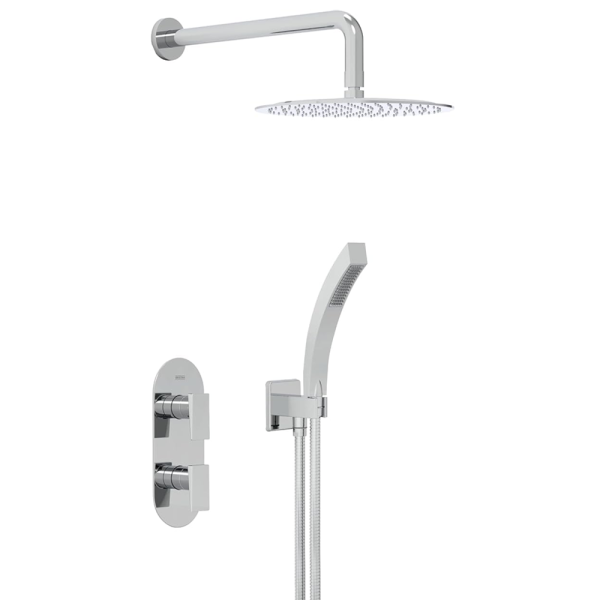 Bristan Frammento Concealed Dual Control Shower Pack    Chrome