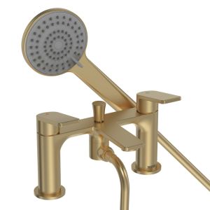 Bristan Frammento Bath Shower Mixer   Brushed Brass