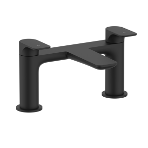 Crosswater Fuse Bath Filler   Matt Black