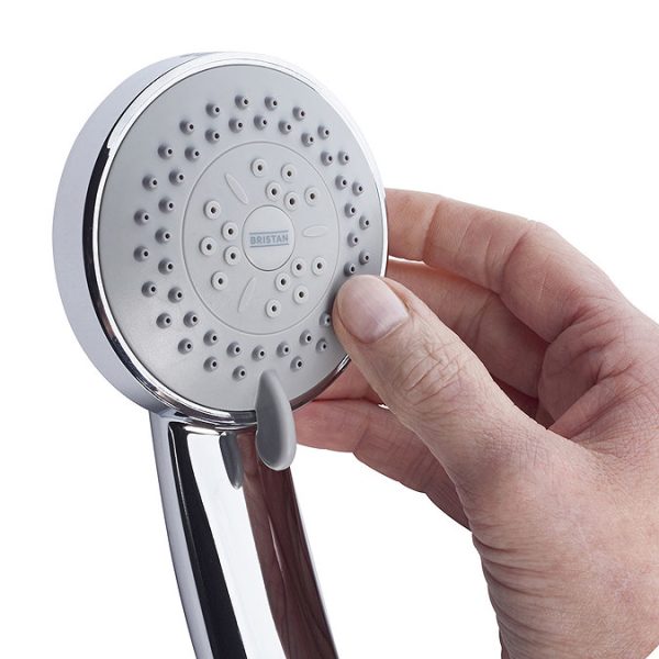 Bristan Frenzy Cool Touch Thermostatic Bar Valve inc. Riser + Multifunction Handset - Image 5