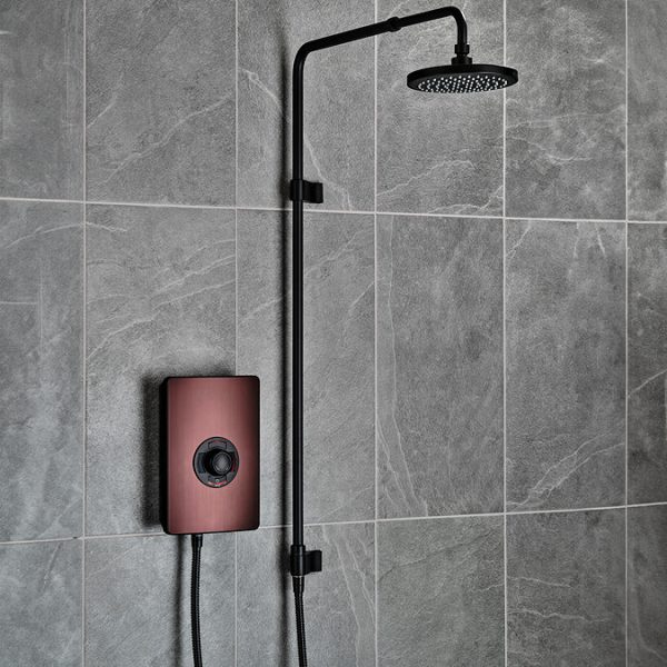 Triton Aspirante UNIQ 9.5kw Electric Shower   Dark Bronze Effect - Image 5