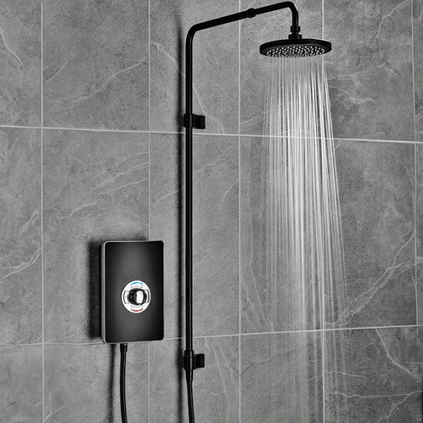Triton Aspirante UNIQ 9.5kw Electric Shower   Matt Black - Image 3
