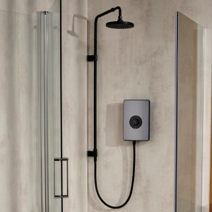 Triton Aspirante UNIQ 9.5kw Electric Shower   Pewter