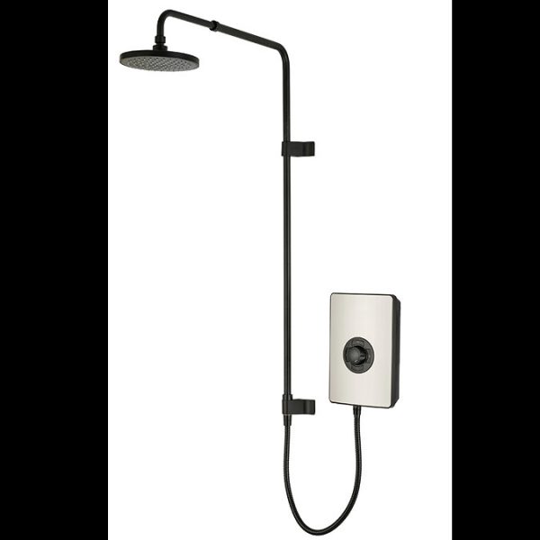 Triton Aspirante UNIQ 9.5kw Electric Shower   Nickel Effect - Image 6