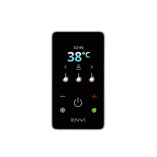 Triton ENVi 9.0KW DuElec Digital Electric Shower Kit   Silver - Image 3