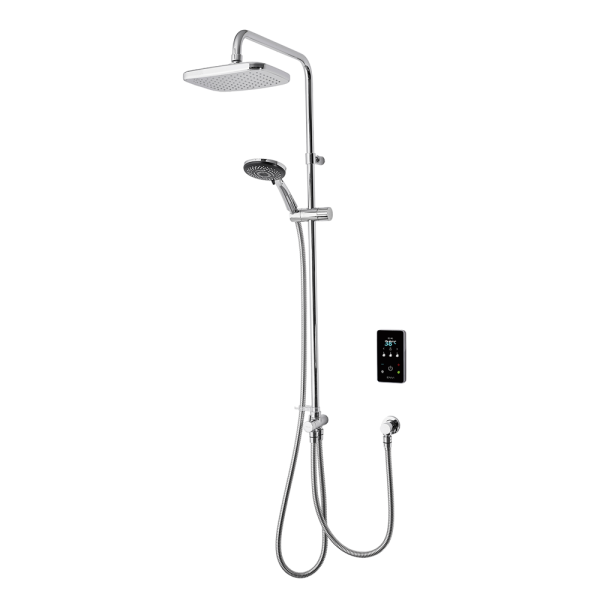 Triton ENVi 9.0KW DuElec Digital Electric Shower Kit   Silver
