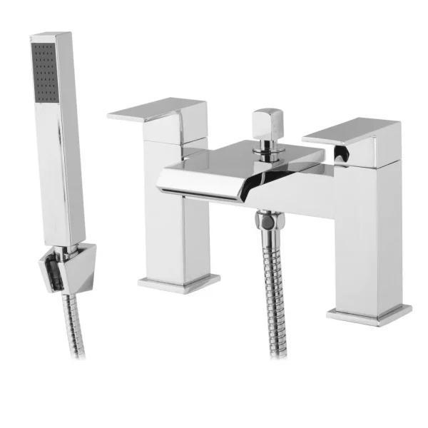 Glacier Waterfall Bath Shower Mixer with Shower Kit