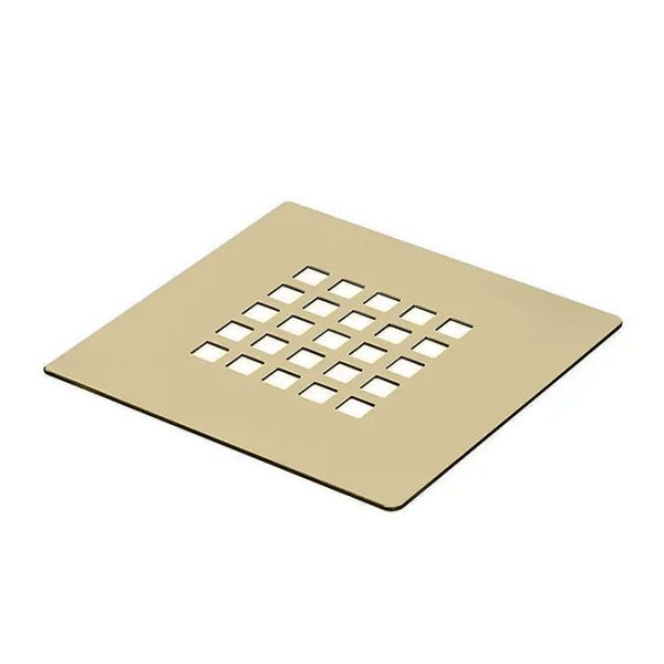 Imperia 1600 x 900mm Graphite Slate Effect Rectangular Shower Tray + Brushed Brass Waste - Image 3