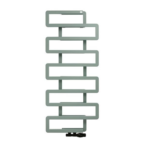 Terma Bookie Anodic Malachite Green Heated Towel Rail 1155 x 500mm - Image 8