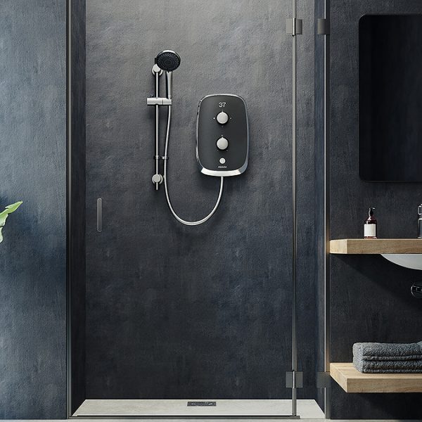 Aqualisa eMOTION Electric Shower   9.5KW   Space Grey - Image 4