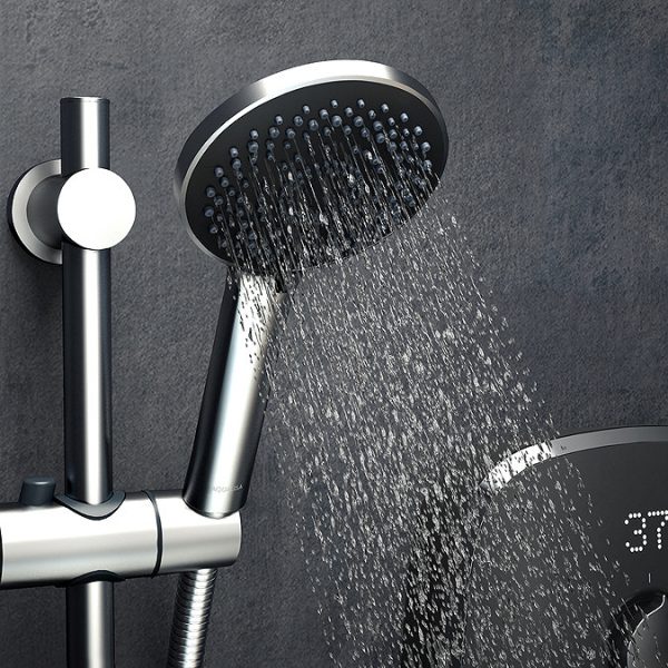 Aqualisa eMOTION Electric Shower   9.5KW   Space Grey - Image 2