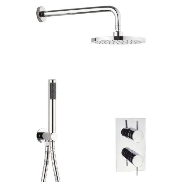 Crosswater Kai 2 Outlet 2 Handle Shower Bundle