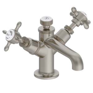 Burlington Guild Mono Basin Mixer   Brushed Nickel
