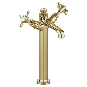 Burlington Guild Tall Mono Basin Mixer   Gold