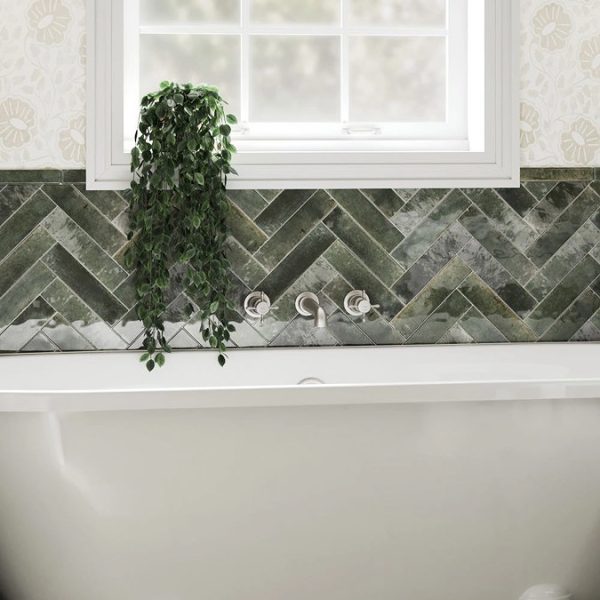 Burlington Guild 3TH Wall Mounted Bath Tap   Brushed Nickel - Image 3