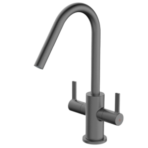 Bristan Cashew EasyFit Sink Mixer   Gun Metal Grey