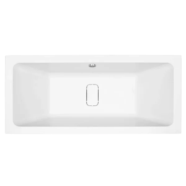 Harmony Double Ended Bath with Hidden Waste Cover
