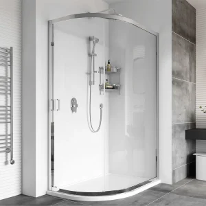 Roman Haven8 One Door Offset Quadrant Shower Enclosure   Various Size Options