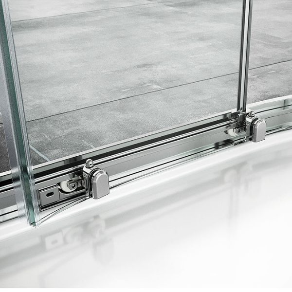 Roman Haven8 One Door Offset Quadrant Shower Enclosure   Various Size Options - Image 2