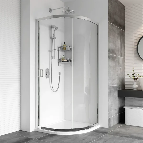 Roman   Haven8 One Door Quadrant Shower Enclosure   2 Size Options