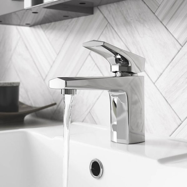 Hudson Reed Hardy Mono Basin Mixer with Push Button Waste - Image 3