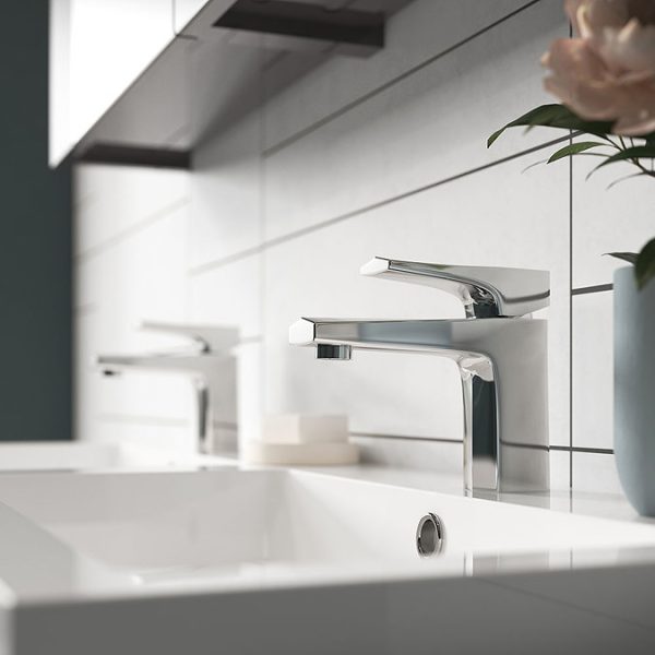 Hudson Reed Hardy Mono Basin Mixer with Push Button Waste - Image 2