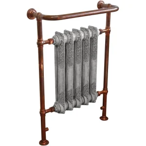 Helmsley Traditional Copper 960 x 675mm Heated Towel Radiator