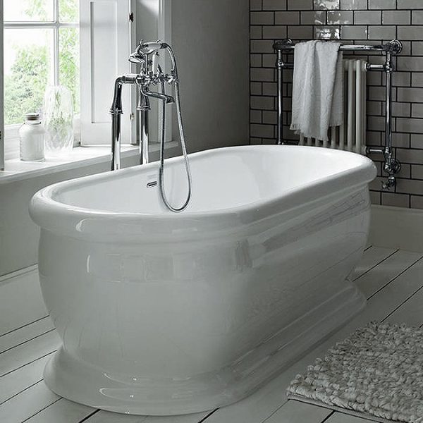 Heritage New Victoria Double Ended Roll Top Bath (1745x790mm) - Image 3