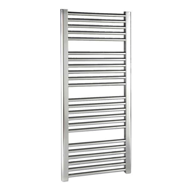 Nuie Straight Ladder Heated Towel Rail 1100 x 500mm   Chrome