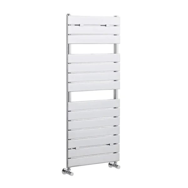 Hudson Reed Flat Panel Designer Radiator 1213 x 500mm   Chrome