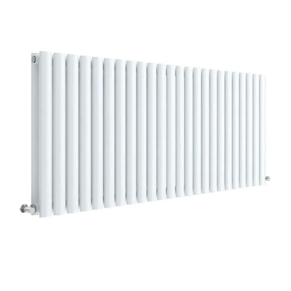 Hudson Reed Revive 600 x 1398mm Horizontal Double Panel Radiator   Gloss White