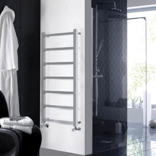 Hudson Reed Eton Designer Radiator 1200 x 450mm   Chrome - Image 4