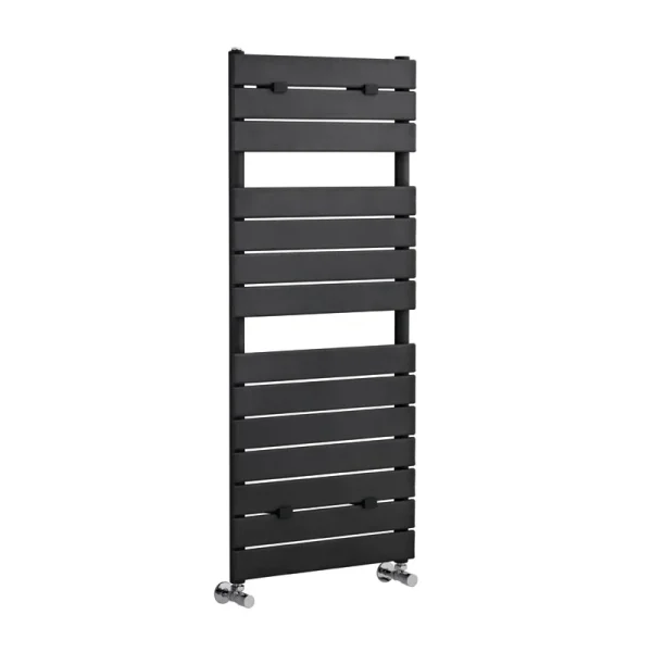 Hudson Reed Flat Panel Designer Radiator 1213 x 500mm   Anthracite