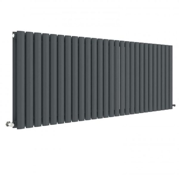 Hudson Reed Revive 600 x 1572mm Horizontal Double Panel Radiator   Anthracite
