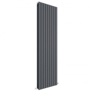 Hudson Reed Sloane 1800 x 528mm Vertical Double Panel Radiator   Anthracite