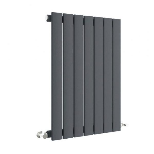 Hudson Reed Sloane 600 x 412mm Horizontal Single Panel Radiator   Anthracite