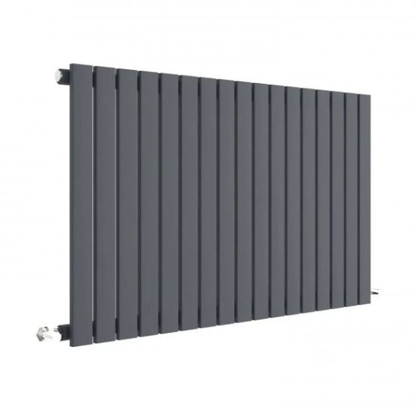 Hudson Reed Sloane 600 x 992mm Horizontal Single Panel Radiator   Anthracite