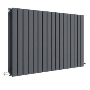 Hudson Reed Sloane 600 x 992mm Horizontal Double Panel Radiator   Anthracite