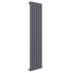 Hudson Reed Sloane Single Panel Designer Radiator 1500 x 354mm   Anthracite