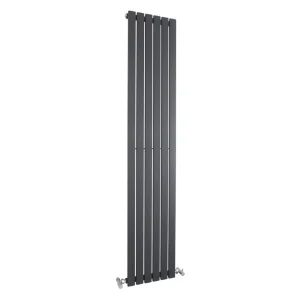 Hudson Reed Sloane Single Panel Designer Radiator 1800 x 354mm   Anthracite
