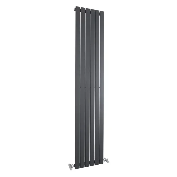 Hudson Reed Sloane Single Panel Designer Radiator 1800 x 354mm   Anthracite