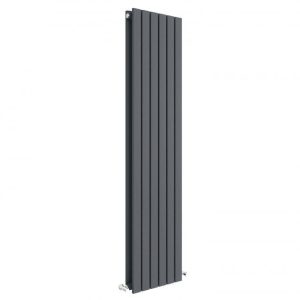 Hudson Reed Sloane Double Panel Designer Radiator 1500 x 354mm   Anthracite