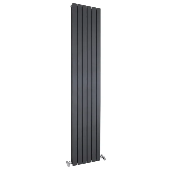 Hudson Reed Sloane Double Panel Designer Radiator 1800 x 354mm   Anthracite