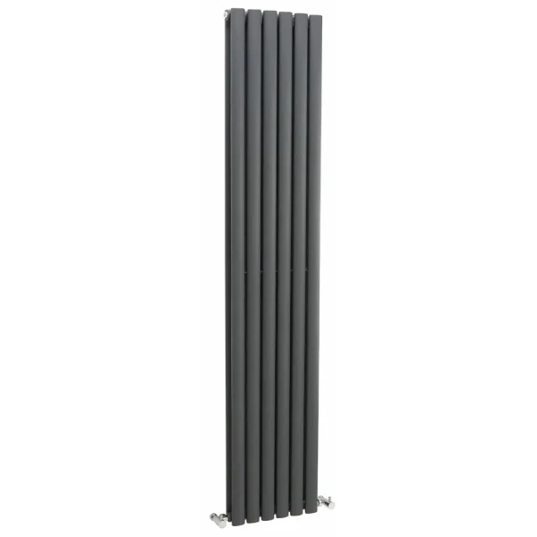 Hudson Reed Revive Double Panel Designer Radiator 1800 x 354mm   Anthracite