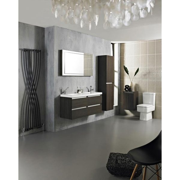 Hudson Reed Xcite 1775 x 450mm Designer Radiator   Anthracite - Image 2