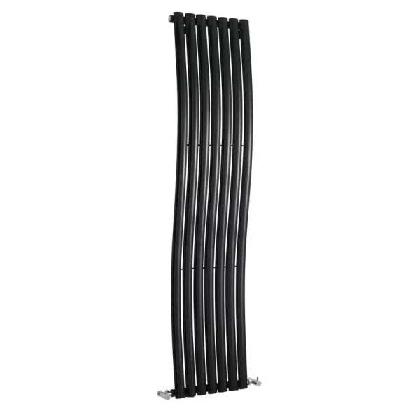 Hudson Reed Revive Wave 1785 X 413mm Designer Radiator Anthracite